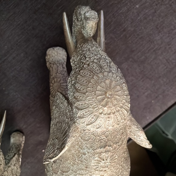 Extremely high-quality made jeweled elephants in two sizes very large - Picture 3 of 9